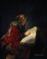 La profetisa Ana conocida como Madre Rembrandt